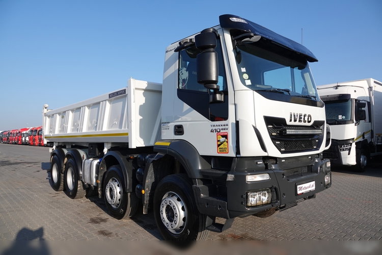 Iveco TRAKKER 410 / 8x4 / WYWROTKA / HYDROBURTA / BORDMATIC / EEV / MEILLER KIPER / MANUAL / SPROWADZONY zdjęcie 24