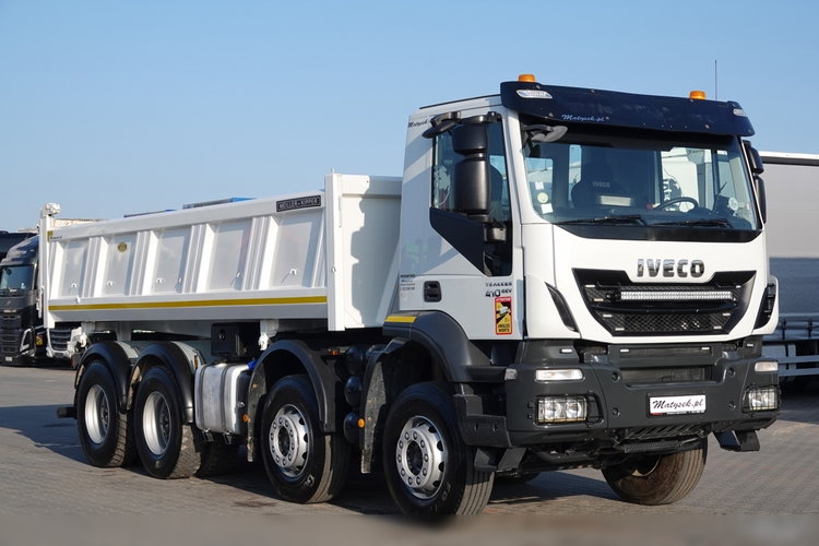 Iveco TRAKKER 410 / 8x4 / WYWROTKA / HYDROBURTA / BORDMATIC / EEV / MEILLER KIPER / MANUAL / SPROWADZONY zdjęcie 25