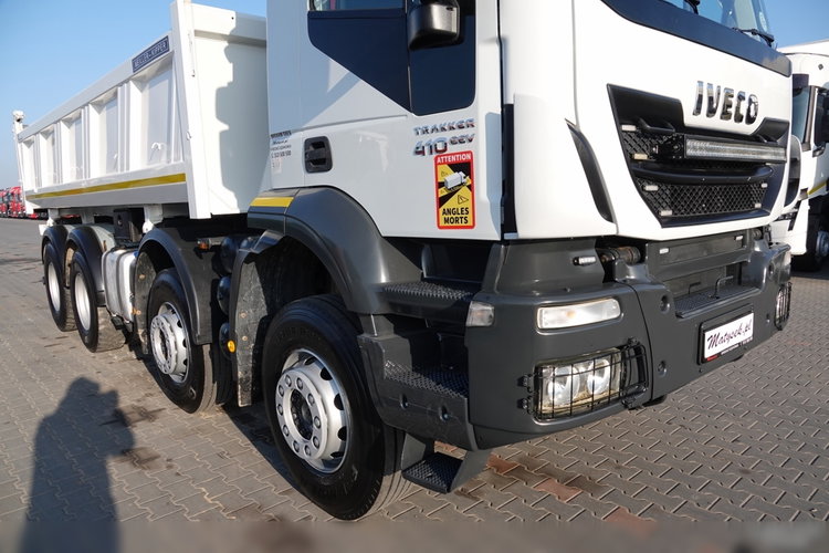 Iveco TRAKKER 410 / 8x4 / WYWROTKA / HYDROBURTA / BORDMATIC / EEV / MEILLER KIPER / MANUAL / SPROWADZONY zdjęcie 26