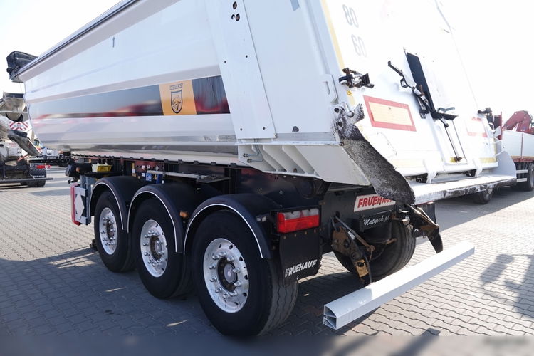 Fruehauf / WYWROTKA 35 M3 / WAGA: 5200 KG / RYNNA / PLANDEKA AUTOMATYCZNA / OŚ PODNOSZONA / 2019 ROK zdjęcie 11