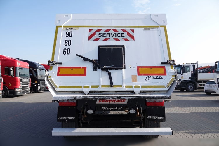 Fruehauf / WYWROTKA 35 M3 / WAGA: 5200 KG / RYNNA / PLANDEKA AUTOMATYCZNA / OŚ PODNOSZONA / 2019 ROK zdjęcie 12