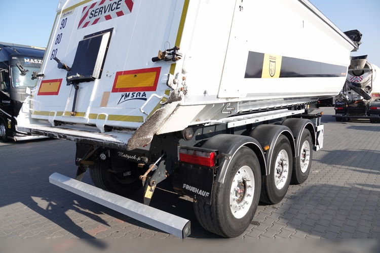 Fruehauf / WYWROTKA 35 M3 / WAGA: 5200 KG / RYNNA / PLANDEKA AUTOMATYCZNA / OŚ PODNOSZONA / 2019 ROK zdjęcie 13