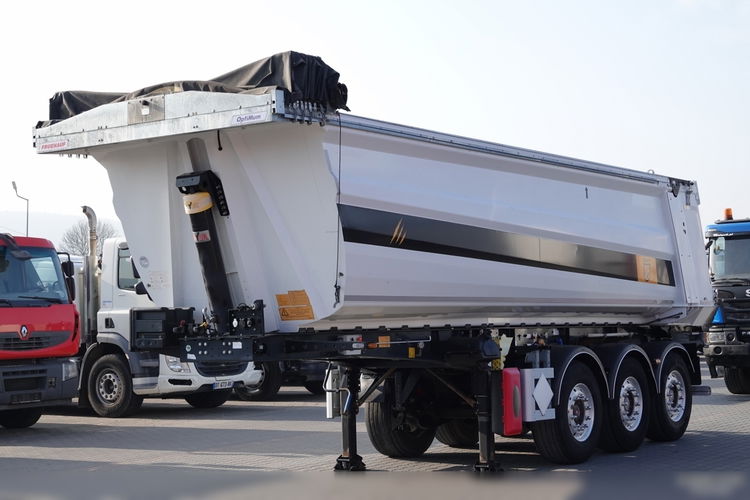Fruehauf / WYWROTKA 35 M3 / WAGA: 5200 KG / RYNNA / PLANDEKA AUTOMATYCZNA / OŚ PODNOSZONA / 2019 ROK zdjęcie 1