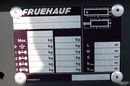 Fruehauf / WYWROTKA 35 M3 / WAGA: 5200 KG / RYNNA / PLANDEKA AUTOMATYCZNA / OŚ PODNOSZONA / 2019 ROK zdjęcie 21