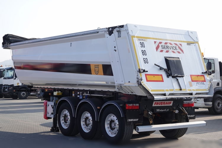 Fruehauf / WYWROTKA 35 M3 / WAGA: 5200 KG / RYNNA / PLANDEKA AUTOMATYCZNA / OŚ PODNOSZONA / 2019 ROK zdjęcie 4