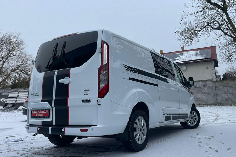 Ford Transit Custom 2.0 170 KM 2018 Brygadówka 5 osobowy EcoBlue Wersja long Klimatyzacja zdjęcie 11