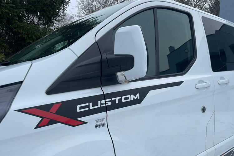 Ford Transit Custom 2.0 170 KM 2018 Brygadówka 5 osobowy EcoBlue Wersja long Klimatyzacja zdjęcie 16