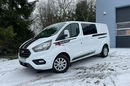 Ford Transit Custom 2.0 170 KM 2018 Brygadówka 5 osobowy EcoBlue Wersja long Klimatyzacja zdjęcie 2