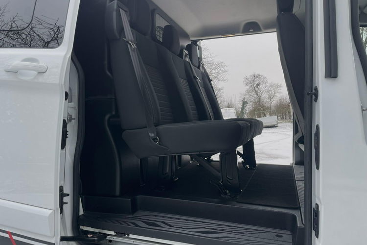 Ford Transit Custom 2.0 170 KM 2018 Brygadówka 5 osobowy EcoBlue Wersja long Klimatyzacja zdjęcie 36