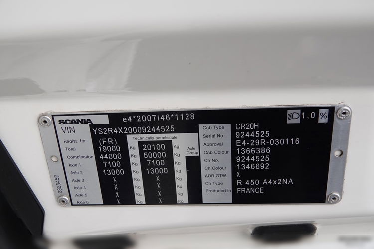Scania R 450 / RETARDER / KLIMA POSTOJOWA / OPONY 100% / PO KONTRAKCIE SERWISOWYM zdjęcie 36