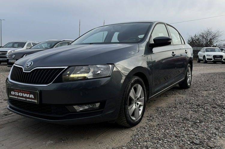 Skoda RAPID 1.0tsi 95 KM 1wl.polski salon serwis ledy pod..fotele klima 1.r.gwaran zdjęcie 3