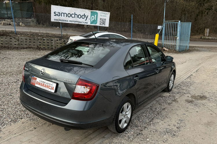 Skoda RAPID 1.0tsi 95 KM 1wl.polski salon serwis ledy pod..fotele klima 1.r.gwaran zdjęcie 4