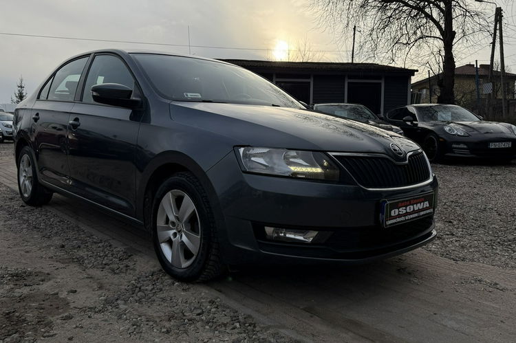 Skoda RAPID 1.0tsi 95 KM 1wl.polski salon serwis ledy pod..fotele klima 1.r.gwaran zdjęcie 5