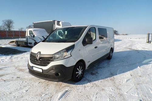 Renault Trafic trafic long 6 osobowy brygadówka