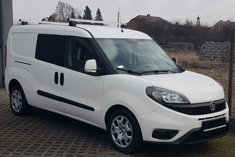 Fiat Doblo MAXI 5 OSÓB DŁUGI KLIMA 6-BIEGÓW KRAJOWY I-WŁAŚCICIEL zdjęcie 2