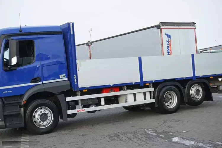 Mercedes ACTROS / 2543 / ACC / E 6 / PEŁNY ADR / SKRZYNIOWY / ZAWIESIE POD WÓZEK zdjęcie 15