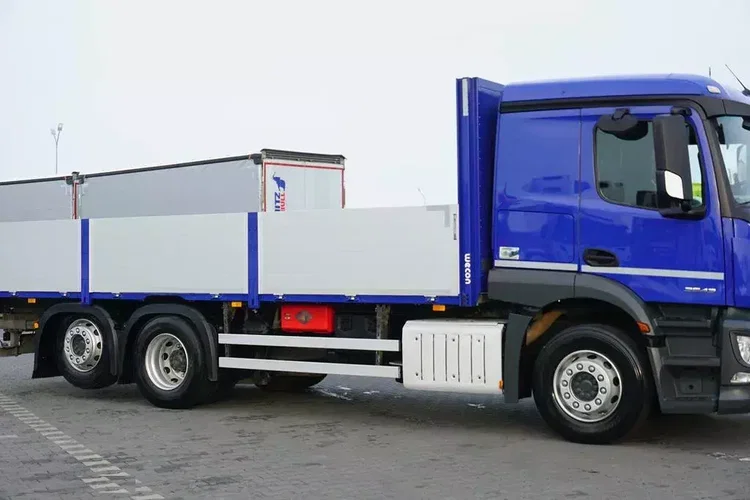 Mercedes ACTROS / 2543 / ACC / E 6 / PEŁNY ADR / SKRZYNIOWY / ZAWIESIE POD WÓZEK zdjęcie 16