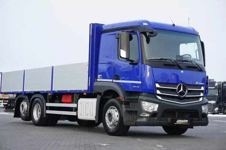 Mercedes ACTROS / 2543 / ACC / E 6 / PEŁNY ADR / SKRZYNIOWY / ZAWIESIE POD WÓZEK zdjęcie 25