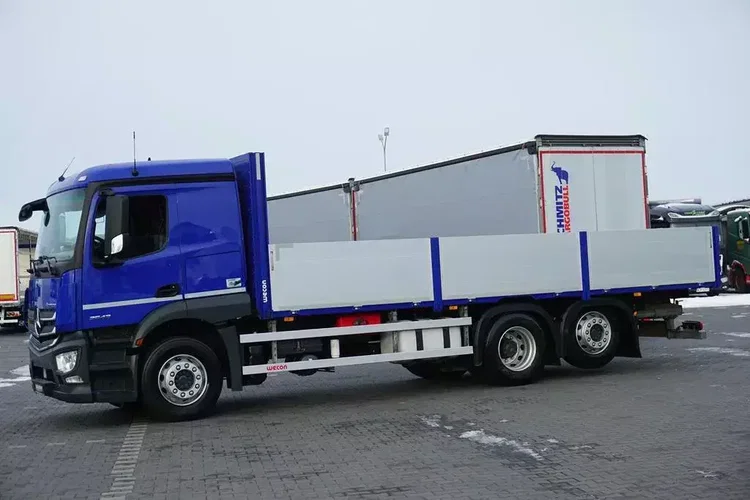 Mercedes ACTROS / 2543 / ACC / E 6 / PEŁNY ADR / SKRZYNIOWY / ZAWIESIE POD WÓZEK zdjęcie 3