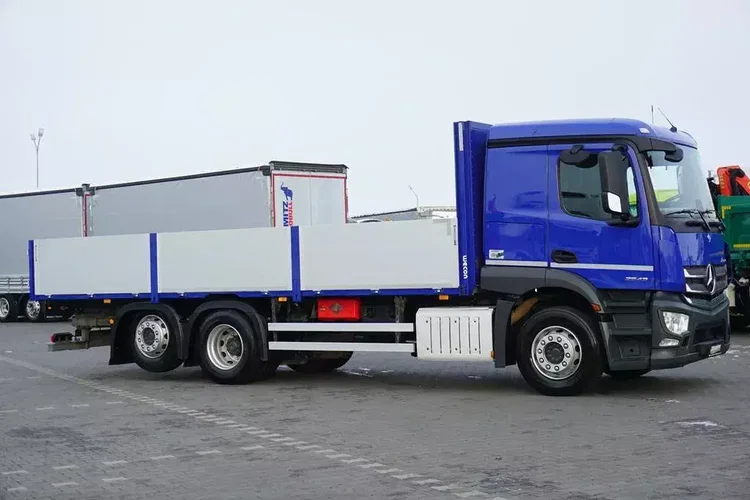 Mercedes ACTROS / 2543 / ACC / E 6 / PEŁNY ADR / SKRZYNIOWY / ZAWIESIE POD WÓZEK zdjęcie 4