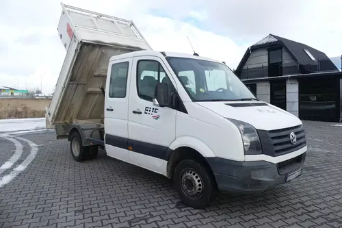 Volkswagen CRAFTER / DOKA / WYWROTKA / 7- OSOBOWY / DUBEL /