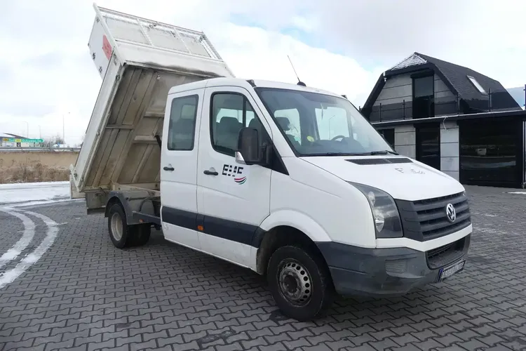 Volkswagen CRAFTER / DOKA / WYWROTKA / 7- OSOBOWY / DUBEL / zdjęcie 1