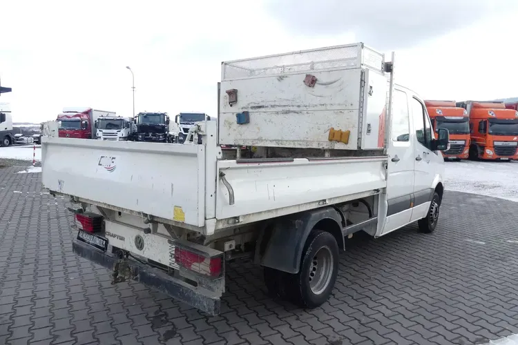 Volkswagen CRAFTER / DOKA / WYWROTKA / 7- OSOBOWY / DUBEL / zdjęcie 5
