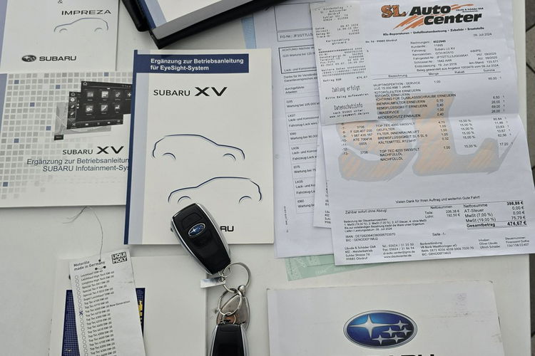 Subaru XV 2.0i Exclusive AWD + serwis i kpl. dokumentacja zdjęcie 30