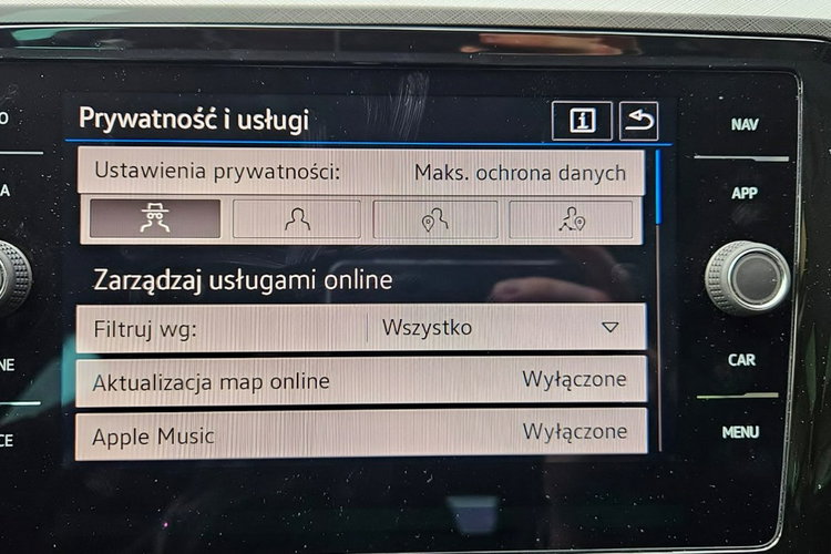 Volkswagen Passat 2.0 TSI 190KM 2020 rej , Business + dodatki , Salon PL, f.vat23% leasing zdjęcie 43