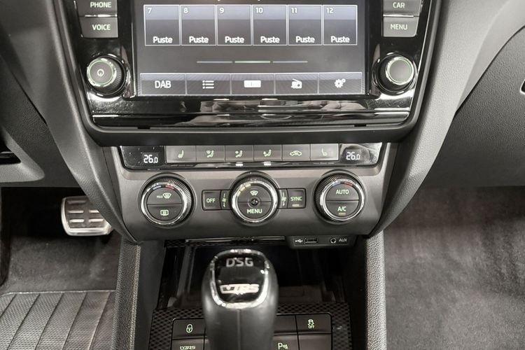 Skoda Octavia RS 2.0 TDI 184KM VRS Mode AppleCar Bi-Xenon El.Klapa Radary CANTON Aud zdjęcie 18