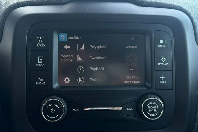 Jeep Renegade Salon Polska Poleasingowy I właściciel Serwis ASO VAT 23% Bezwypadkowy zdjęcie 24