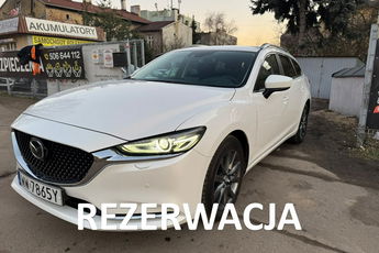 Mazda 6 Salon Polska Poleasingowy I właściciel Serwis ASO VAT 23% Bezwypadkowy