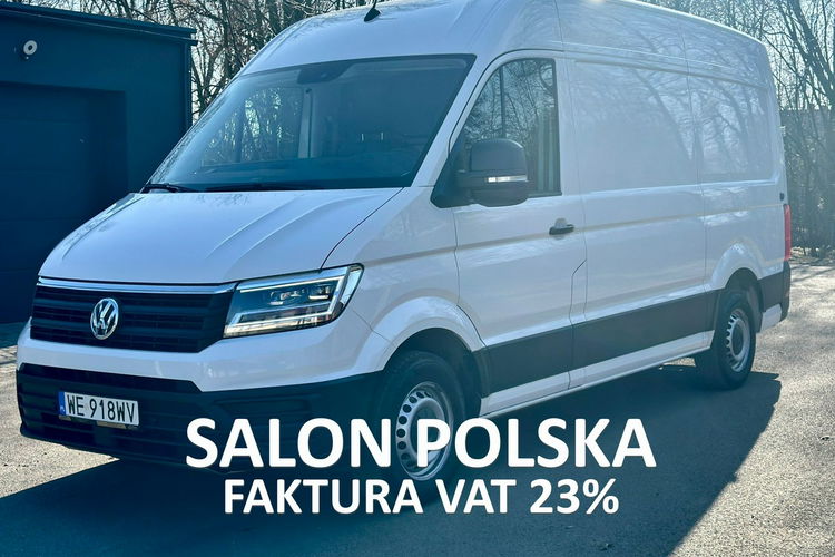 Volkswagen Crafter Salon Polska Poleasingowy I właściciel Serwis ASO VAT 23% Bezwypadkowy zdjęcie 1
