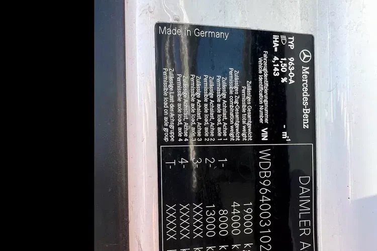 Mercedes ANTOS 1833 FAUN VARIOPRSS 520 zdjęcie 20