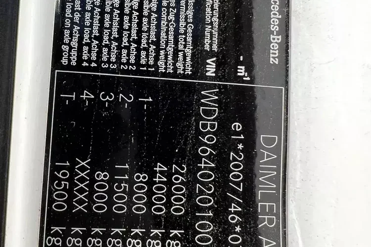 Mercedes AROCS eur6 FAUN VARIOPRSS 520 zdjęcie 22