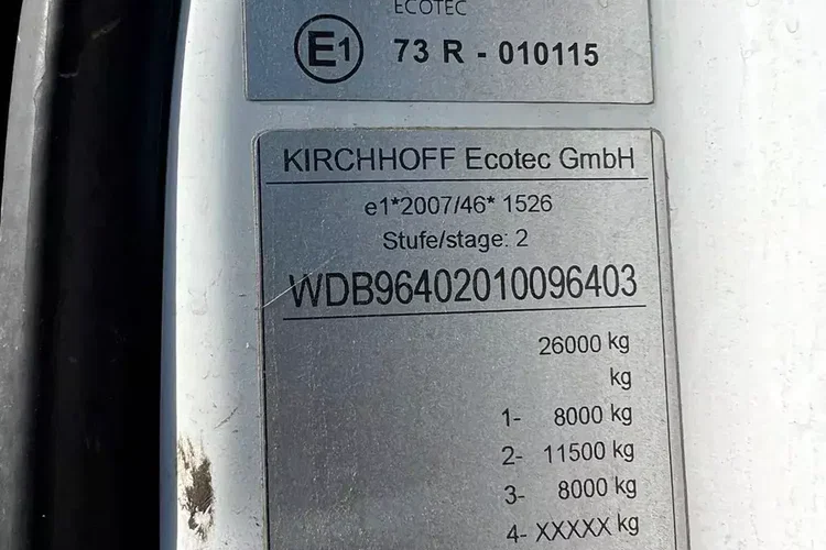 Mercedes AROCS eur6 FAUN VARIOPRSS 520 zdjęcie 30