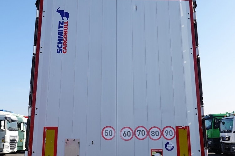 Schmitz FIRANKA VARIOS / PODNOSZONY DACH / OPONY 385/55 R22, 5 / 2016 ROK zdjęcie 12