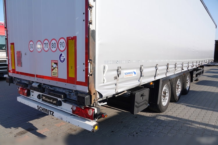 Schmitz FIRANKA VARIOS / PODNOSZONY DACH / OPONY 385/55 R22, 5 / 2016 ROK zdjęcie 13