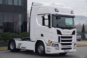 Scania R 450 / RETARDER / CAŁA NA PODUSZKACH / HYDRAULIKA / PO KONTRAKCIE SERWISOWYM