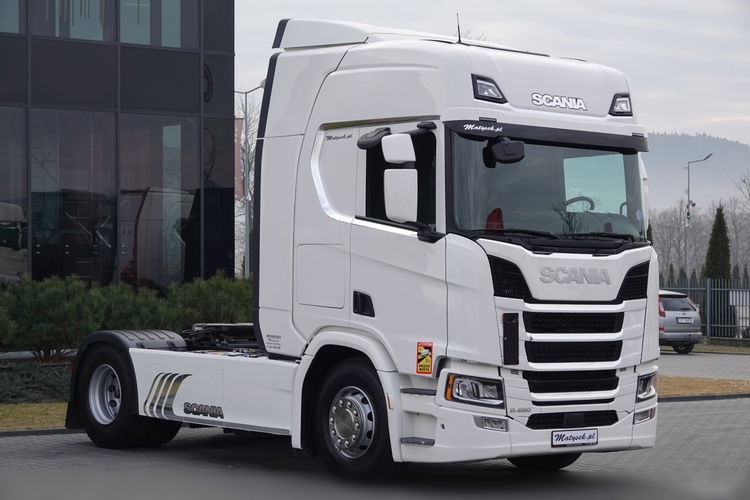 Scania R 450 / RETARDER / CAŁA NA PODUSZKACH / HYDRAULIKA / PO KONTRAKCIE SERWISOWYM zdjęcie 1