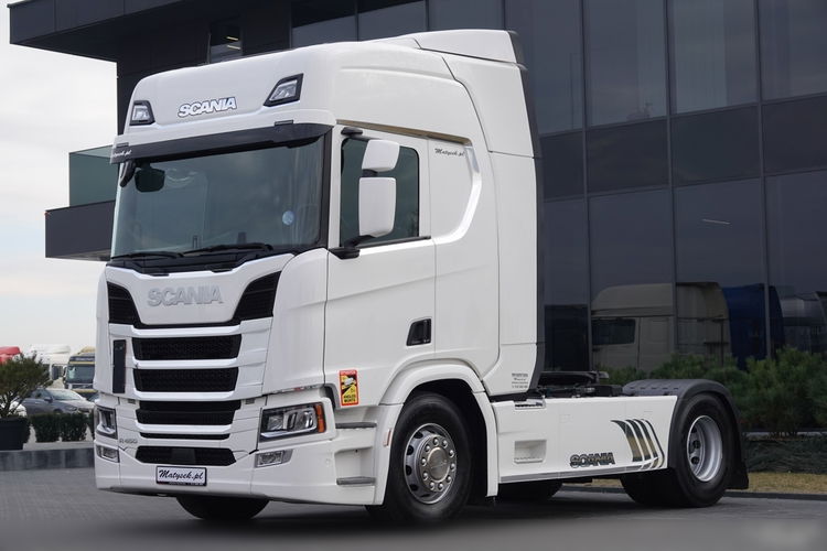 Scania R 450 / RETARDER / CAŁA NA PODUSZKACH / HYDRAULIKA / PO KONTRAKCIE SERWISOWYM zdjęcie 5