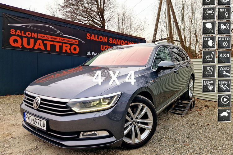 Volkswagen Passat 4-Motion. 4x grzane + wentylowane fotele. Dsg. Virtualny Kokpit.Skóra zdjęcie 1