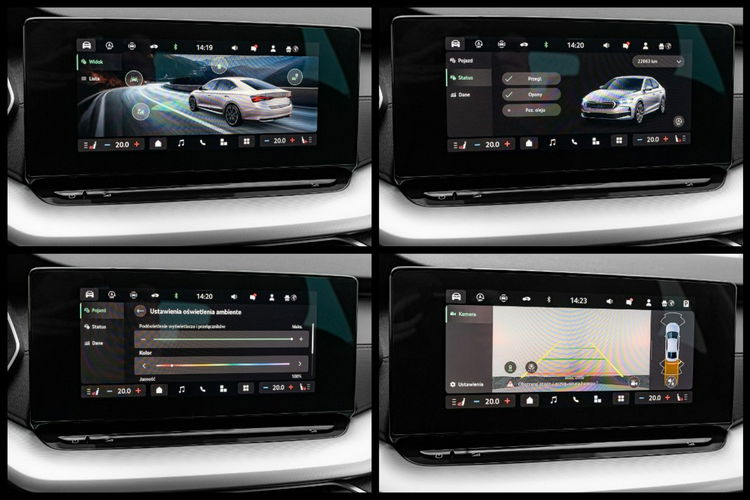 Skoda Octavia 1.5 TSI mHEV 150KM Selection DSG Podgrz.f K.cof Ambient Salon PL VAT23 zdjęcie 23