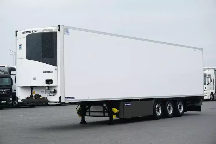 Lamberet CHŁODNIA / DOPPELSTOCK / THERMO KING / OŚ PODNOSZONA zdjęcie 1
