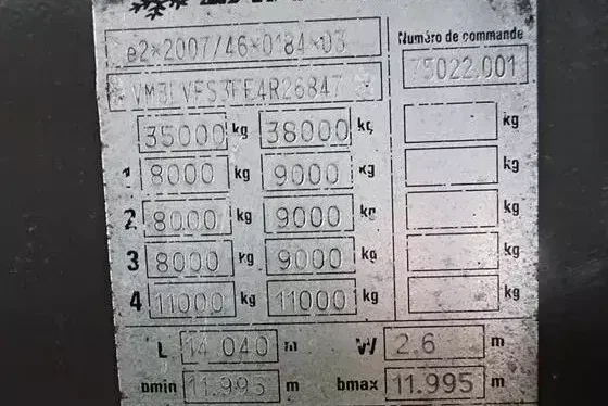 Lamberet CHŁODNIA / DOPPELSTOCK / THERMO KING / OŚ PODNOSZONA zdjęcie 11
