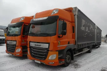 DAF CF 450 / ZESTAW PRZESTRZENNY 120m3 / TANDEM / GLOB /