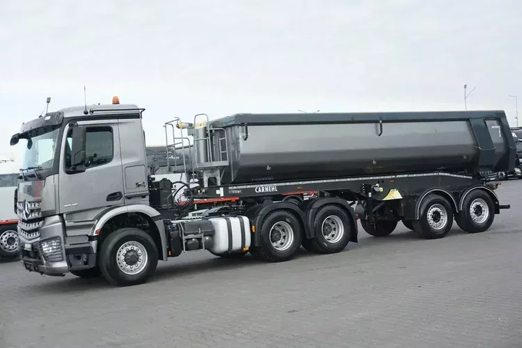 Mercedes AROCS / 2645 / E 6 / ACC / 6 X 6 / + NACZEPA WYWROTKA / RETARDER zdjęcie 5