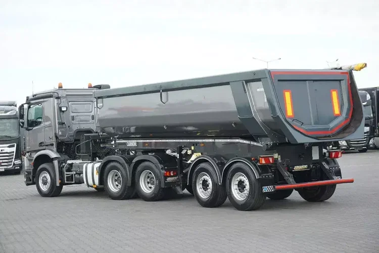 Mercedes AROCS / 2645 / E 6 / ACC / 6 X 6 / + NACZEPA WYWROTKA / RETARDER zdjęcie 8