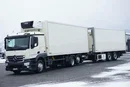Mercedes / ACTROS / 2540 / ACC / E 6 / ZESTAW PRZEJAZDOWY / CHŁODNIA + WINDA / 38 PALET zdjęcie 2