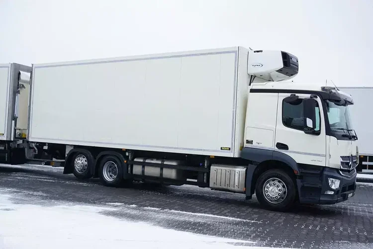 Mercedes / ACTROS / 2540 / ACC / E 6 / ZESTAW PRZEJAZDOWY / CHŁODNIA + WINDA / 38 PALET zdjęcie 24
